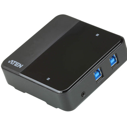 Aten Peripheral Switch 2x4 USB 3.1 Gen1, 2x PC, 4x USB 3.1 Gen1 Ports, Remote Port Selector, Plug and Play