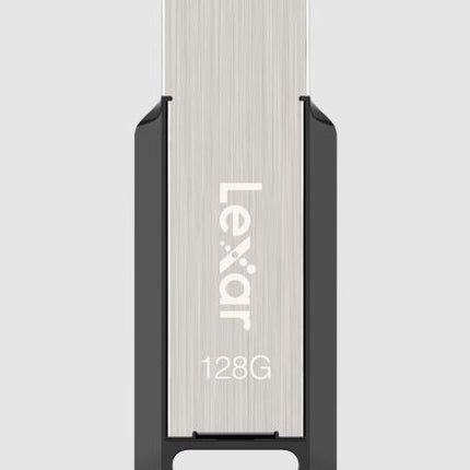 Lexar M400 128GB JumpDrive® USB3.0 Flash Drive, up to 150MB/s read, the stylish metal and key ring design lets you easily transfer files anywhere