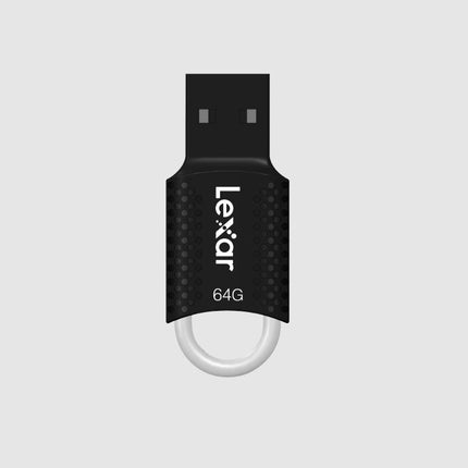 Lexar V40 64GB JumpDrive® USB 2.0 Flash Drive Plug-and-Play Design Delivers for both PC and Mac® Rigorously Tested
