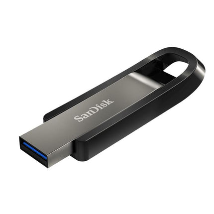 SanDisk 256GB Extreme GO USB3.2 Metal  Flash Drive USB-A 400MB/s SecureAccess™ encryption software2 Lifetime Lifetime Warranty Black