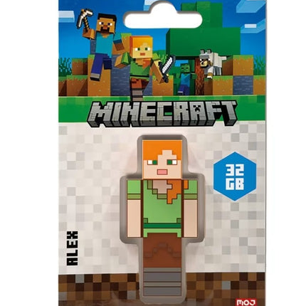 Verbatim Minecraft Collector s Edition USB Flash Drive - 32GB - Alex Retail Pack