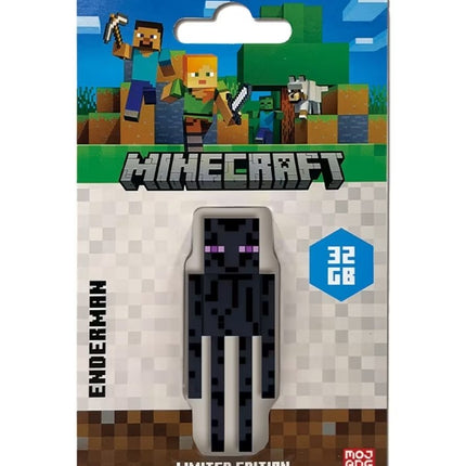 Verbatim Minecraft Collector s Edition USB Flash Drive - 32GB - Enderman Retail Pack