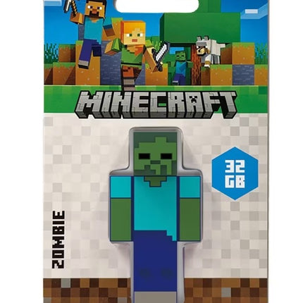 Verbatim Minecraft Collector s Edition USB Flash Drive - 32GB - Zombie - Retail
