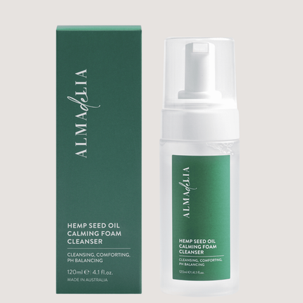 Hemp Seed Oil Calming Foam Cleanser 120ML