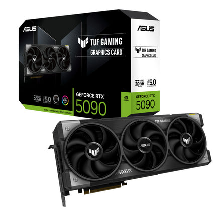 ASUS nVidia GeForce TUF-RTX5090-32G-GAM 32GB GDDR7 2407 MHz Boost clock 512-bit Digital Max Resolution 7680 x 4320 3352 TOPs