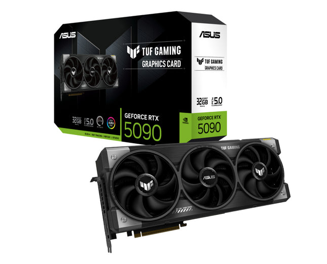 ASUS nVidia GeForce TUF-RTX5090-32G-GAM 32GB GDDR7 2407 MHz Boost clock 512-bit Digital Max Resolution 7680 x 4320 3352 TOPs