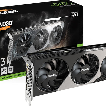 INNO3D nVidia GeForce RTX 5070 TI X3 16GB GDDR7 2452 MHz Boost Clock, RAM 28 Gbps, 3x DP, 1xHDMI 300x116x41mm