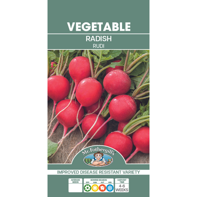Mr Fothergill's Radish Rudi Seeds
