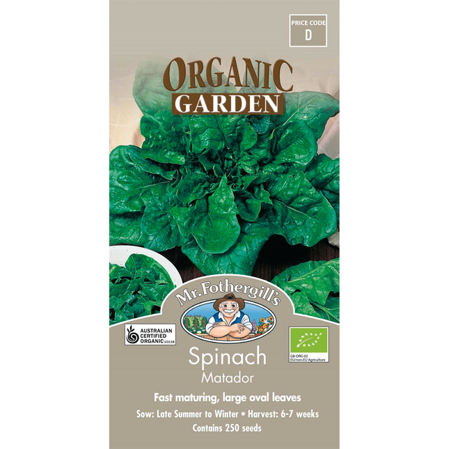 Mr Fothergill's  Spinach Matador